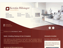 Tablet Screenshot of kerstin-hilsinger.de